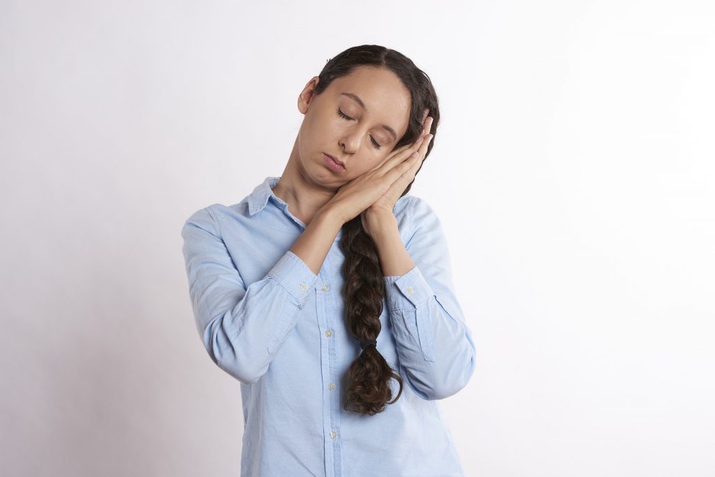 femme dormir